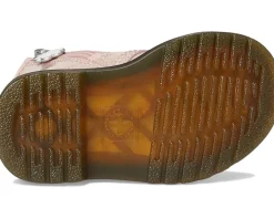 Dr. Martens Kid's Collection Shoes|Shoes<1460 (Big Kid) Powder Pink Glitter