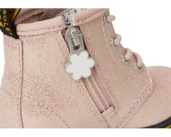 Dr. Martens Kid's Collection Shoes|Shoes<1460 (Big Kid) Powder Pink Glitter