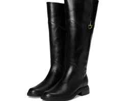 Boots|Boots|Naturalizer 27 Edit Oslo Wide Calf Riding Boots Black Leather