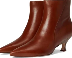Boots|Boots|Naturalizer 27 Edit Patrese Ankle Bootie Caramel Brown Leather