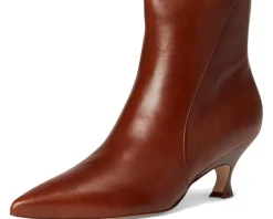 Boots|Boots|Naturalizer 27 Edit Patrese Ankle Bootie Caramel Brown Leather