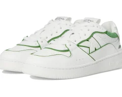 Kate Spade New York 93 Kicks Low Top Lace Up Sneaker True White/KS Green New