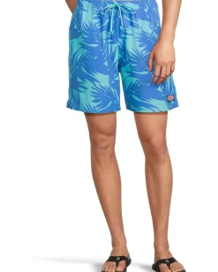 Activewear|Board Shorts|Vineyard Vines 7" Printed Piped Chappy Trunks Turqs