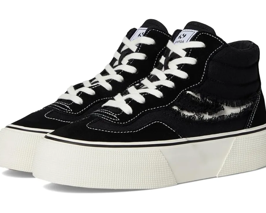 Women Superga 3141 Revolley Mid Ripped Swallow Tail