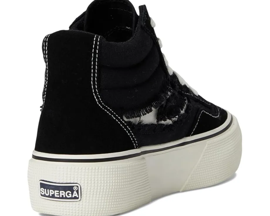 Women Superga 3141 Revolley Mid Ripped Swallow Tail