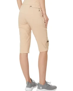 Activewear|Jamie Sadock 24.5" Skinnylicious Knee Capris Crème Brulee