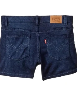 Levi's® Kids Clothing<710™ Super Skinny Fit Soft and Silky Shorts (Big Kids) Dark Indigo