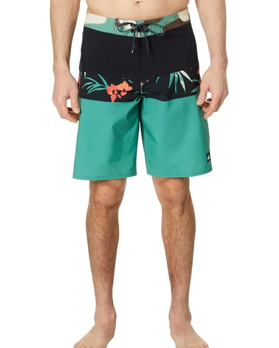 Quiksilver Activewear|Board Shorts<20" Surfsilk Panel Shorts Black