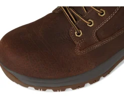 Dunham 8000 Works 6 in Plain Toe Waterproof Boot Medium Natural Leather Sale