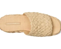 Women Loeffler Randall Aaron Platform Raffia Mule