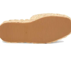 Women Loeffler Randall Aaron Platform Raffia Mule