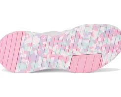 adidas Kids Shoes<Racer TR23 Sneaker (Little Kid/Big Kid) Clear Pink/Zero Metallic/Bliss Pink 1