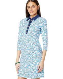 Lilly Pulitzer Dresses|Dresses<Ainslee 3/4 Sleeve Dress Lunar Blue