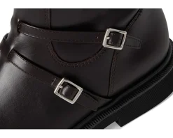 Boots|Boots|Franco Sarto Ainsley High Shaft Boots Dark Hickory Brown Leather