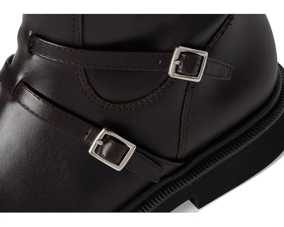 Boots|Boots|Franco Sarto Ainsley High Shaft Boots Dark Hickory Brown Leather