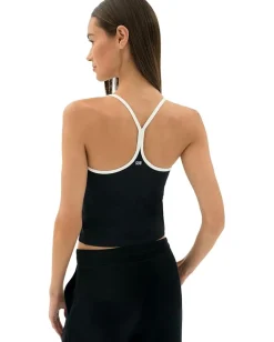 Splits59 Activewear|Shirts & Tops<Airweight Tank Black/White