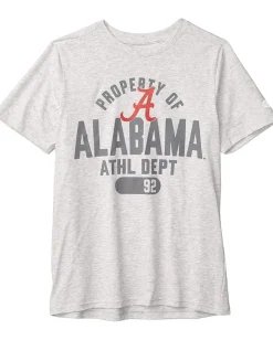 Champion College Kids Alabama Crimson Tide Field Day Short Sleeve Tee (Big Kids) Oxford Heather Discount