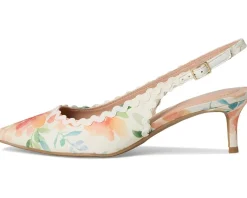 Bandolino Albas Peach Dreamy Floral Multi/Ivory New