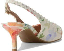 Bandolino Albas Peach Dreamy Floral Multi/Ivory New