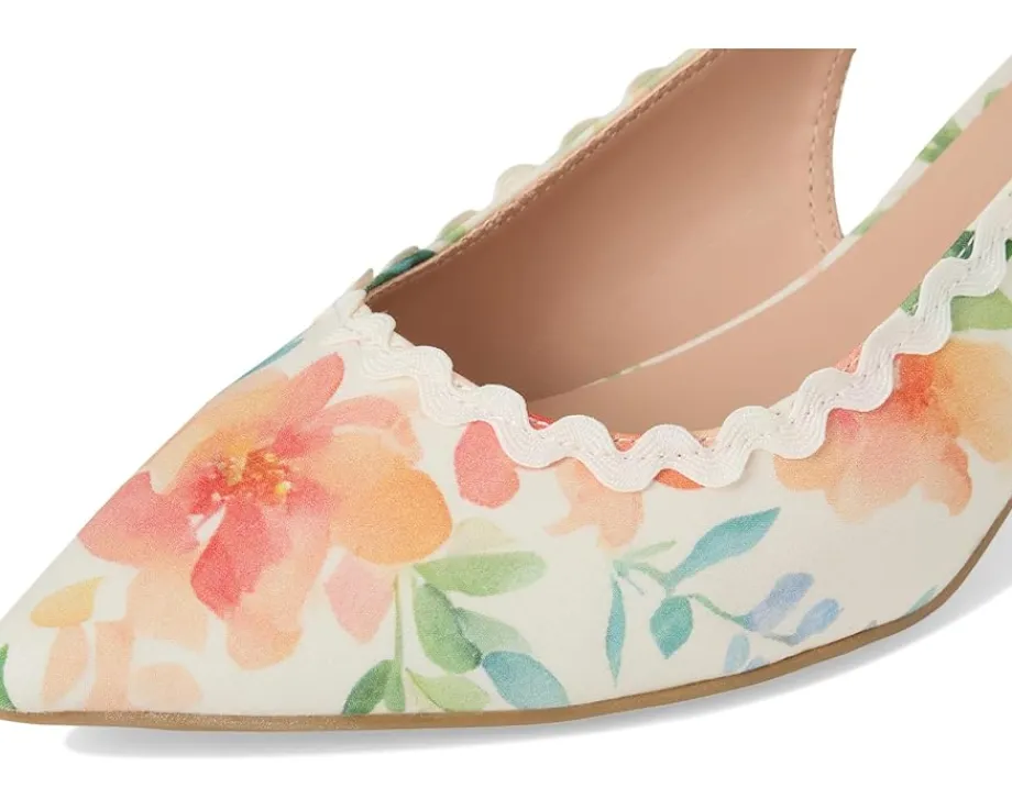 Bandolino Albas Peach Dreamy Floral Multi/Ivory New