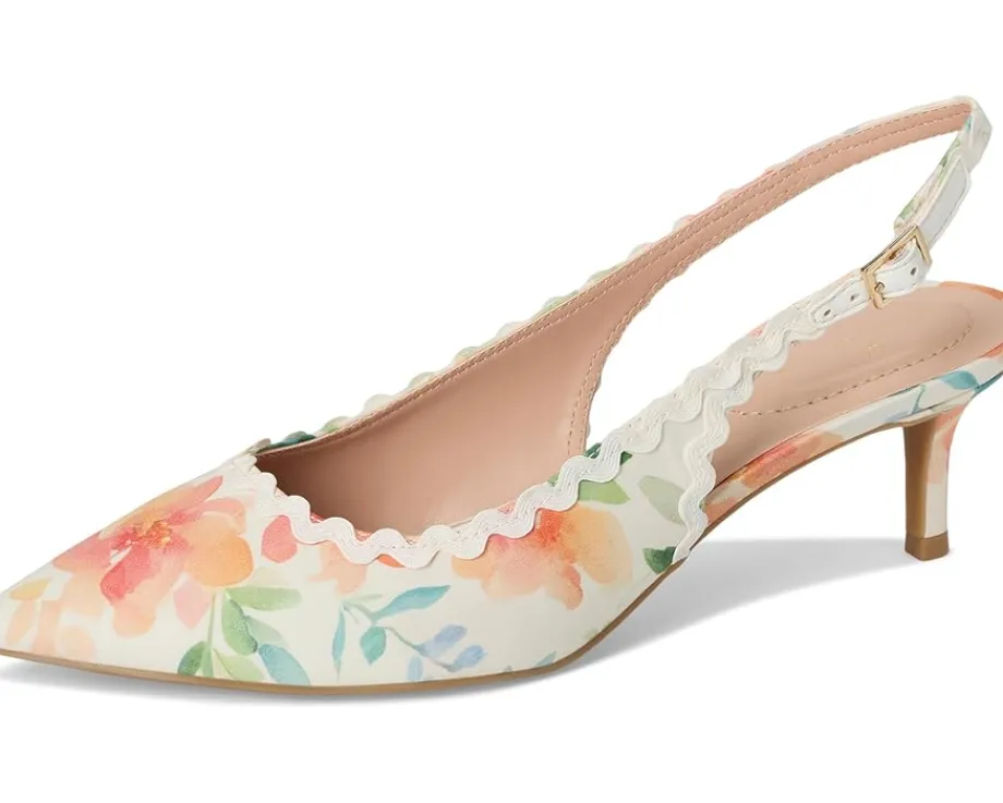 Bandolino Albas Peach Dreamy Floral Multi/Ivory New