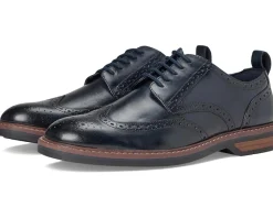 Clarks Oxfords|Oxfords<Aldwin Limit Navy Leather