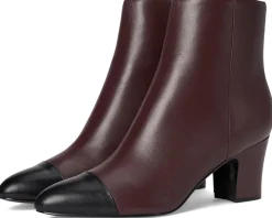 Boots|Boots|Marc Fisher LTD Aleea Dark Red/Black Leather