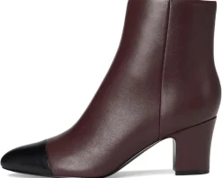 Boots|Boots|Marc Fisher LTD Aleea Dark Red/Black Leather