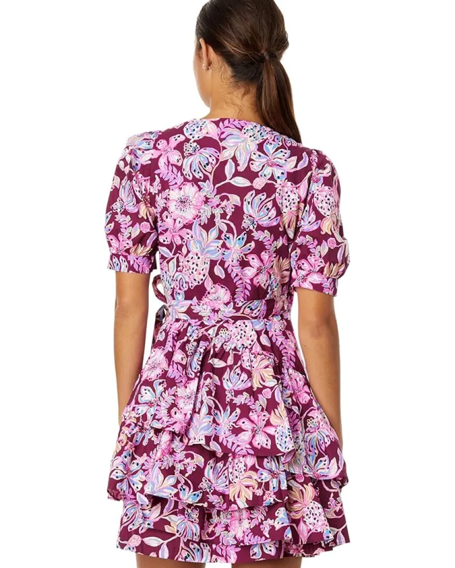 Dresses|Dresses|Lilly Pulitzer Alexandria Elbow Sleeve C Amarena Cherry Tropical with A Twist