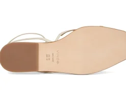 Vince Sandals|Sandals<Ali Thong Sandals Light Sable/Moonlight Leather