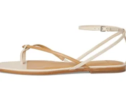 Vince Sandals|Sandals<Ali Thong Sandals Light Sable/Moonlight Leather