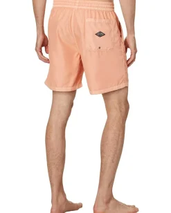 Activewear|Board Shorts|Billabong All Day Overdye Layback Volley Boardshort Dusty Melon