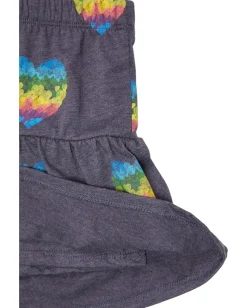 Chaser Kids Clothing<All Over Hearts Skort (Toddler/Little Kids) Avalon