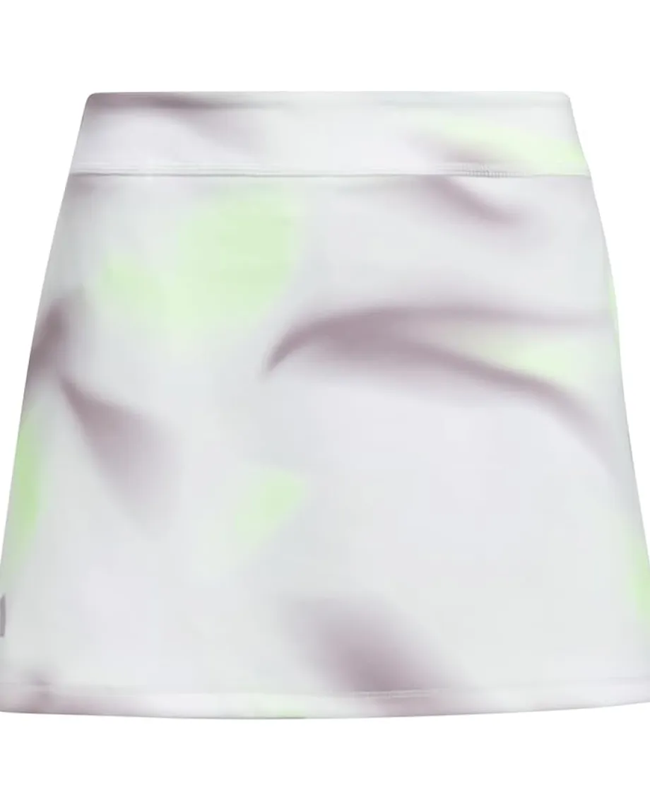 Clothing|adidas Golf Kids All Over Print Golf Skort (Little Kids/Big Kids) Green Spark