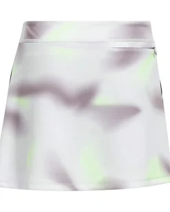 Clothing|adidas Golf Kids All Over Print Golf Skort (Little Kids/Big Kids) Green Spark