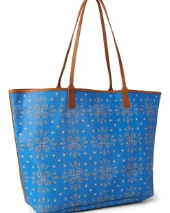 HOBO All That Tote Large Blue Journey Bandana Outlet