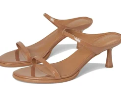 Heels|Sandals|Marc Fisher LTD Alonde Medium Brown Patent Leather