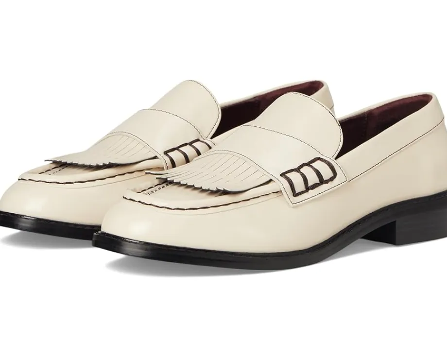 Flats|Franco Sarto Alonzo Slip-On Vanilla White Faux Leather