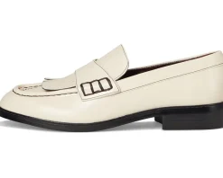 Flats|Franco Sarto Alonzo Slip-On Vanilla White Faux Leather