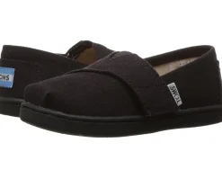 TOMS Kids Alpargata 2.0 (Infant/Toddler/Little Kid) Black Canvas Online