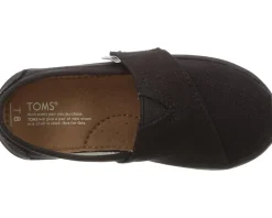 TOMS Kids Alpargata 2.0 (Infant/Toddler/Little Kid) Black Canvas Online