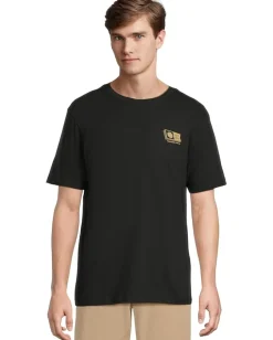 Salty Crew Alphabet Shortsleeve Tee Black Clearance