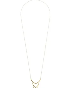 gorjana Amanda Pendant Necklace Gold Discount