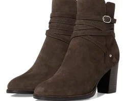 Johnston & Murphy Amy Belted Bootie Dark Grey Clearance