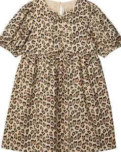 Clothing|Janie and Jack Animal Print Dress (Toddler/Little Kid/Big Kid) Multicolor