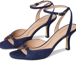 Cole Haan Annalise Buckle Sandals Midnight Moon Suede Online
