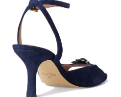 Cole Haan Annalise Buckle Sandals Midnight Moon Suede Online