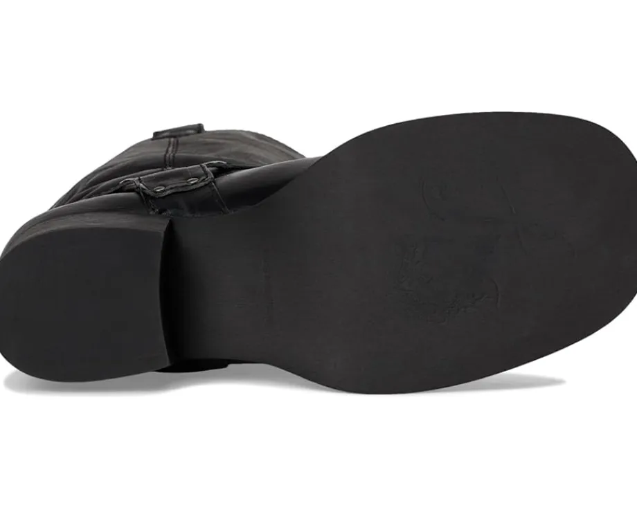 Boots|Boots|Free People Anok Harness Moto Boots Black Distressed Le