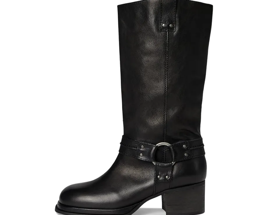 Boots|Boots|Free People Anok Harness Moto Boots Black Distressed Le