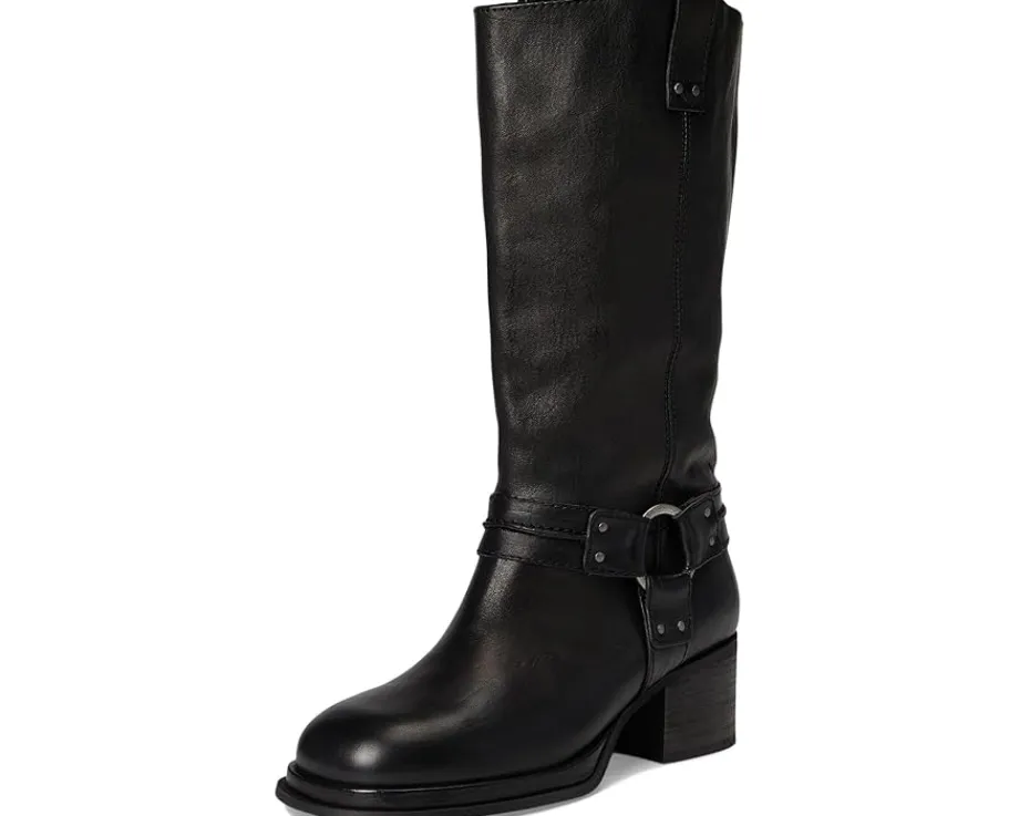 Boots|Boots|Free People Anok Harness Moto Boots Black Distressed Le